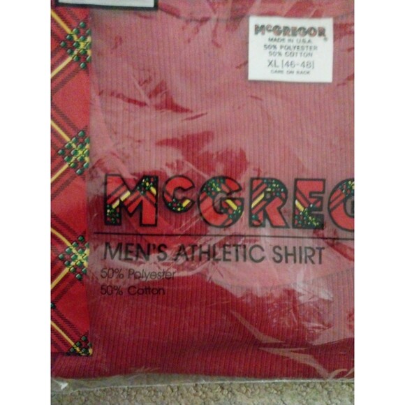 Vintage MacGregor Tank Top Men’s X-Large USA Red - Picture 2 of 5